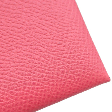 エルメス HERMES バスティア ローズアザレ ヴォーエプソン コインケース シルバー金具 小銭入れ