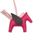 エルメス HERMES ロデオPM ペガサス フランボワーズ×ルージュセリエ×ローズサクラ アニューミロ バッグチャーム ピンク 茶