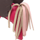 エルメス HERMES ロデオPM ペガサス フランボワーズ×ルージュセリエ×ローズサクラ アニューミロ バッグチャーム ピンク 茶