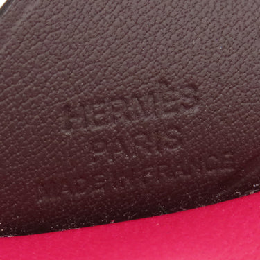 エルメス HERMES ロデオPM ペガサス フランボワーズ×ルージュセリエ×ローズサクラ アニューミロ バッグチャーム ピンク 茶