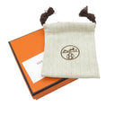 エルメス HERMES ポップアッシュ Hピアス ミニ ローズドラジェ×ピンクゴールド メタル エナメル ピアス ローズゴールド金具 H型