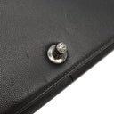 シャネル CHANEL ボーイシャネル A67086  ブラック キャビアスキン ショルダーバッグ シルバー金具 黒 チェーンショルダー