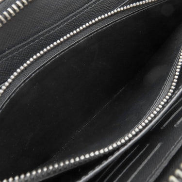 ルイヴィトン LOUIS VUITTON ジッピーXL M61698 モノグラムエクリプス モノグラムエクリプスキャンバス 長財布 シルバー金具 黒 ラウンドファスナー