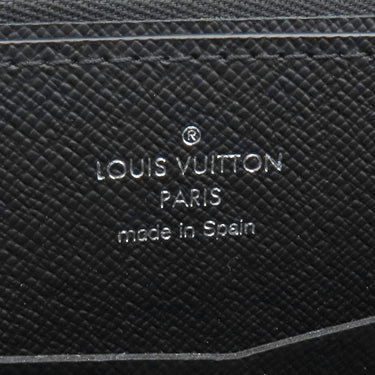 ルイヴィトン LOUIS VUITTON ジッピーXL M61698 モノグラムエクリプス モノグラムエクリプスキャンバス 長財布 シルバー金具 黒 ラウンドファスナー