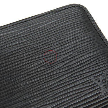 ルイヴィトン LOUIS VUITTON ジッピーコインパース M60152 ノワール エピレザー コインケース シルバー金具 黒 ラウンドファスナー 小銭入れ