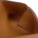 エルメス HERMES バスティア ゴールド ヴォーエプソン コインケース シルバー金具 新品 未使用 茶