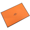 エルメス HERMES カルヴィ セレスト ヴォーエプソン カードケース シルバー金具 新品 未使用 水色