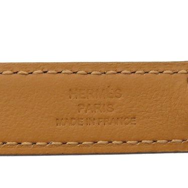 エルメス HERMES ケリー ブラック×ゴールド ヴォーエプソン GP ベルト シルバー金具 黒 茶 ターンロック金具 スライド調節