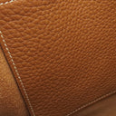 エルメス HERMES エヴリン1 PM ゴールド トリヨンクレマンス ショルダーバッグ シルバー金具 茶