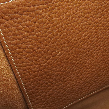エルメス HERMES エヴリン1 PM ゴールド トリヨンクレマンス ショルダーバッグ シルバー金具 茶