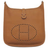 エルメス HERMES エヴリン1 PM ゴールド トリヨンクレマンス ショルダーバッグ シルバー金具 茶