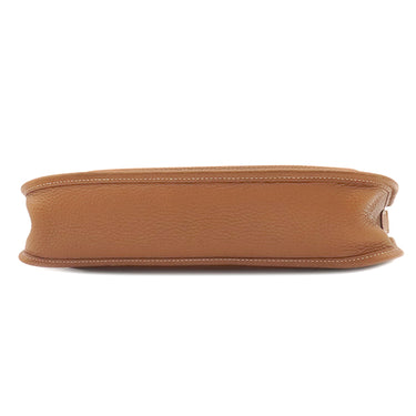 エルメス HERMES エヴリン1 PM ゴールド トリヨンクレマンス ショルダーバッグ シルバー金具 茶