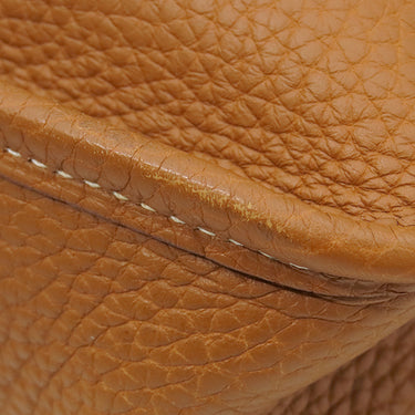 エルメス HERMES エヴリン1 PM ゴールド トリヨンクレマンス ショルダーバッグ シルバー金具 茶