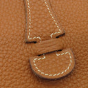 エルメス HERMES エヴリン1 PM ゴールド トリヨンクレマンス ショルダーバッグ シルバー金具 茶