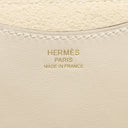 エルメス HERMES インザループ18 ナタ トリヨンクレマンス ヴォースイフト ハンドバッグ ゴールド金具 アイボリー