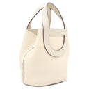 エルメス HERMES インザループ18 ナタ トリヨンクレマンス ヴォースイフト ハンドバッグ ゴールド金具 アイボリー