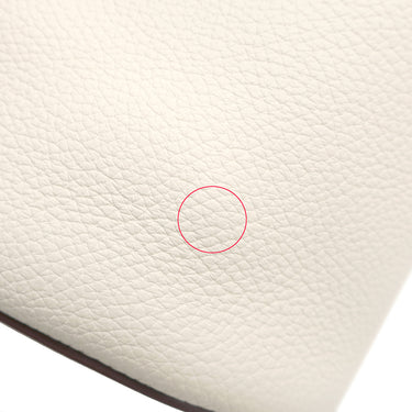 エルメス HERMES インザループ18 ナタ トリヨンクレマンス ヴォースイフト ハンドバッグ ゴールド金具 アイボリー