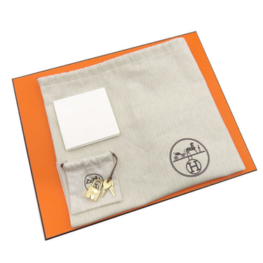 エルメス HERMES ピコタンロックMM  アルドワーズ トリヨンクレマンス ハンドバッグ シャンパンゴールド金具 GD金具