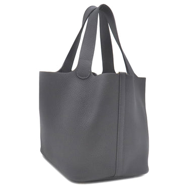 エルメス HERMES ピコタンロックMM  アルドワーズ トリヨンクレマンス ハンドバッグ シャンパンゴールド金具 GD金具