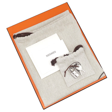 エルメス HERMES ピコタンロック PM カザック 2 ベージュマルファ×ニューホワイト×マカサー トリヨンクレマンス ハンドバッグ シルバー金具 新品 未使用 ベージュ 白 茶