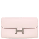 エルメス HERMES コンスタンス トゥーゴー モーヴペール エバーカラー 長財布 シルバー金具 ショルダー