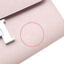 エルメス HERMES コンスタンス トゥーゴー モーヴペール エバーカラー 長財布 シルバー金具 ショルダー