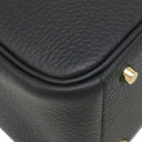 エルメス HERMES リンディ ミニ 20 ブラック トリヨンクレマンス ショルダーバッグ ゴールド金具 新品 未使用 黒