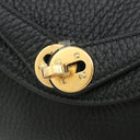 エルメス HERMES リンディ ミニ 20 ブラック トリヨンクレマンス ショルダーバッグ ゴールド金具 新品 未使用 黒