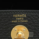 エルメス HERMES リンディ ミニ 20 ブラック トリヨンクレマンス ショルダーバッグ ゴールド金具 新品 未使用 黒