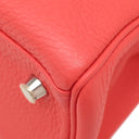 エルメス HERMES ケリー28 内縫い ローズジャイプール トリヨンクレマンス 2WAYバッグ シルバー金具 ショルダー