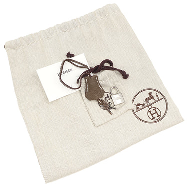 エルメス HERMES バーキン30 エトゥープ トゴ ハンドバッグ シルバー金具 グレージュ