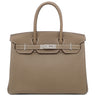 エルメス HERMES バーキン30 エトゥープ トゴ ハンドバッグ シルバー金具 グレージュ