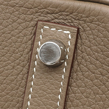 エルメス HERMES バーキン30 エトゥープ トゴ ハンドバッグ シルバー金具 グレージュ