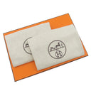 エルメス HERMES エスパドリーユ ファモサ ナチュラル ナッパレザー #35 サンダル 茶 シェーヌダンクル