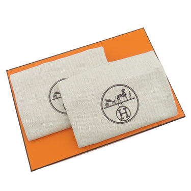 エルメス HERMES エスパドリーユ ファモサ ナチュラル ナッパレザー #35 サンダル 茶 シェーヌダンクル