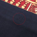 エルメス HERMES ショール カレ140 CARRE レッド×ネイビー カシミヤ シルク ストール 【LE PARADIS DU ROY/カレイドスコープ エフェクト】