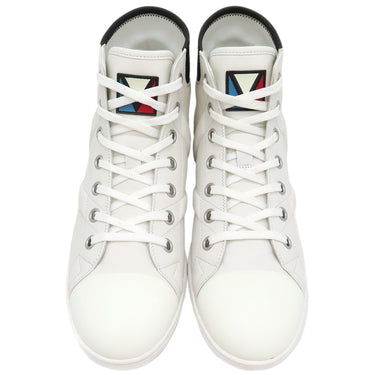 ルイヴィトン LOUIS VUITTON ガストンV MS0195 ホワイト レザー #7 スニーカー 白 ハイカット