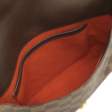 ルイヴィトン LOUIS VUITTON ミュゼット タンゴ N51255 ダミエエベヌ ダミエキャンバス ショルダーバッグ ゴールド金具 茶