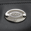 トッズ TODS Dスタイリング 2wayハンドバッグ ブラック グレインレザー ハラコ 2WAYバッグ ゴールド金具 黒 ハンドバッグ ショルダー