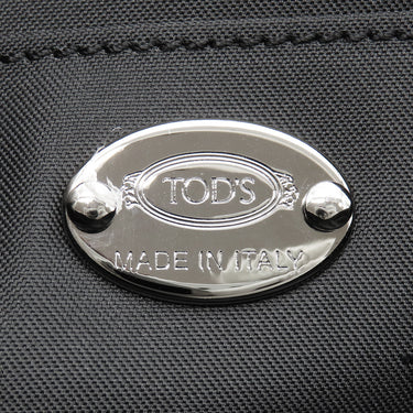 トッズ TODS Dスタイリング 2wayハンドバッグ ブラック グレインレザー ハラコ 2WAYバッグ ゴールド金具 黒 ハンドバッグ ショルダー