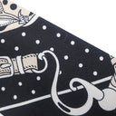 エルメス HERMES ツイリー グレージュ×ブラック×ホワイト シルク スカーフ 【FESTIVAL DES AMAZONES/アマゾンの祭典】