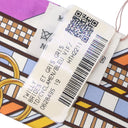 エルメス HERMES ツイリー シクラメン×ブルーヴィフ×ホワイト シルク スカーフ 新品 未使用【BRIDES ET GRIS GRIS/馬勒とチャーム】