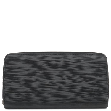 ルイヴィトン LOUIS VUITTON ジッピー ウォレット M61857 ノワール エピレザー 長財布 シルバー金具 黒 ラウンドジップ