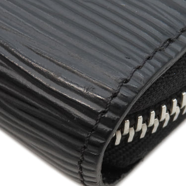 ルイヴィトン LOUIS VUITTON ジッピー ウォレット M61857 ノワール エピレザー 長財布 シルバー金具 黒 ラウンドジップ