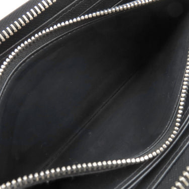 ルイヴィトン LOUIS VUITTON ジッピー ウォレット M61857 ノワール エピレザー 長財布 シルバー金具 黒 ラウンドジップ