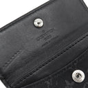 ルイヴィトン LOUIS VUITTON ポルトモネ サテン M92137 ブラック モノグラムサテン コインケース シルバー金具 黒 小銭入れ カードケース