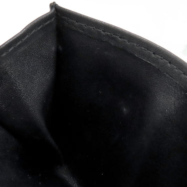 ルイヴィトン LOUIS VUITTON ポルトモネ サテン M92137 ブラック モノグラムサテン コインケース シルバー金具 黒 小銭入れ カードケース