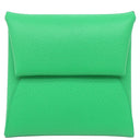 エルメス HERMES バスティア ヴェールコミック ヴォーマダム コインケース シルバー金具 新品 未使用 緑
