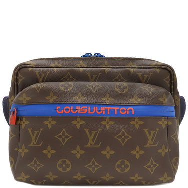 ルイヴィトン LOUIS VUITTON メッセンジャー PM M43843 モノグラム モノグラムキャンバス ショルダーバッグ 茶 メタリック金具 キムジョーンズ