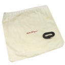 フェラガモ FERRAGAMO ヴァラ リボン BA214178 ブラック レザー 2WAYバッグ ゴールド金具 黒 ハンドバッグ ショルダーバッグ